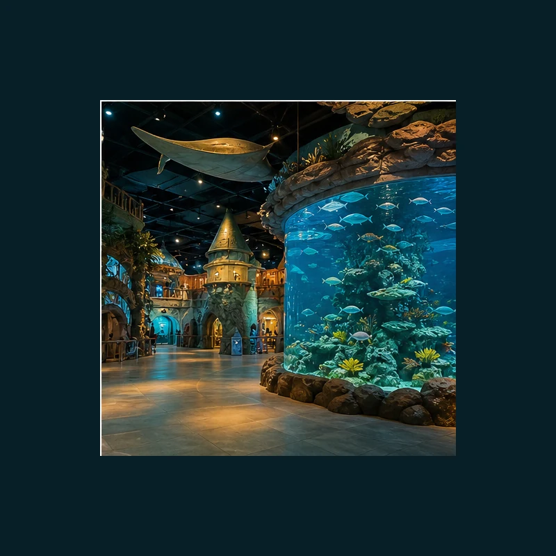 沉浸式主题乐园与水族体验场馆